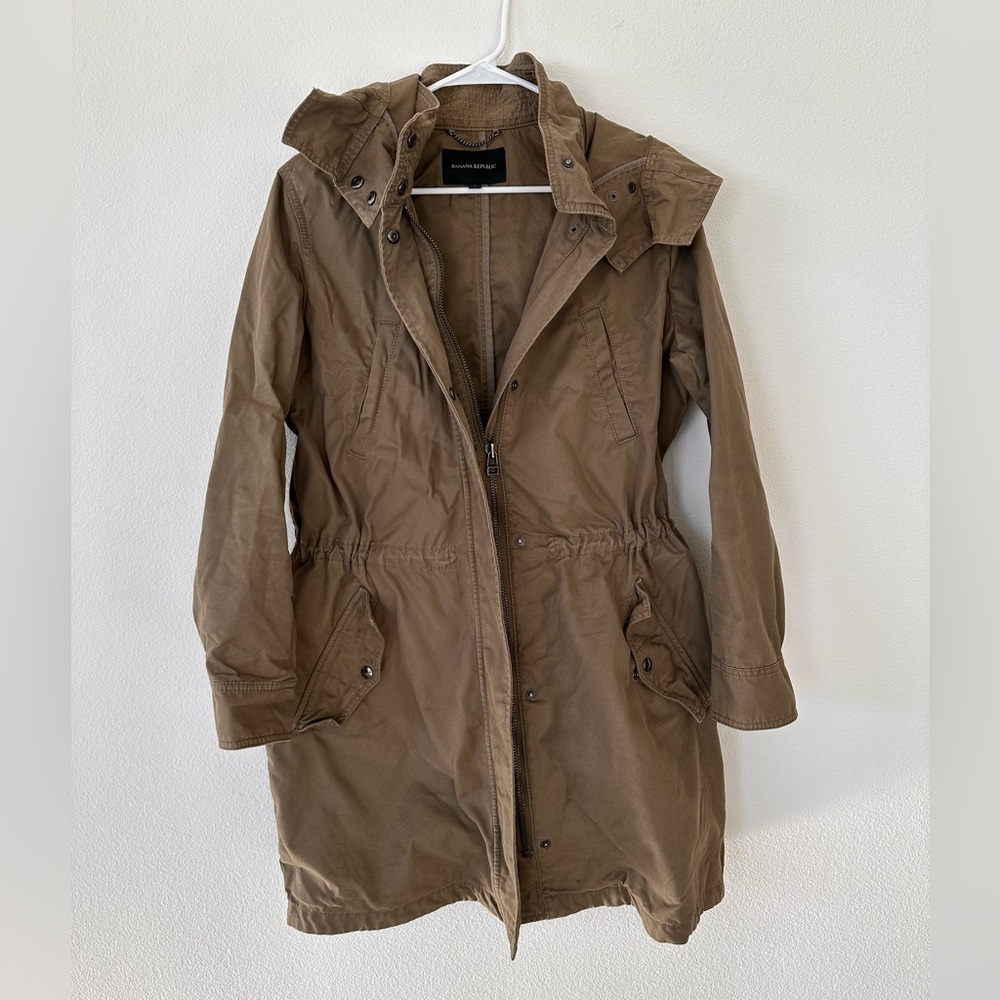 Banana Republic Oversized Military Jacket | Size Small
